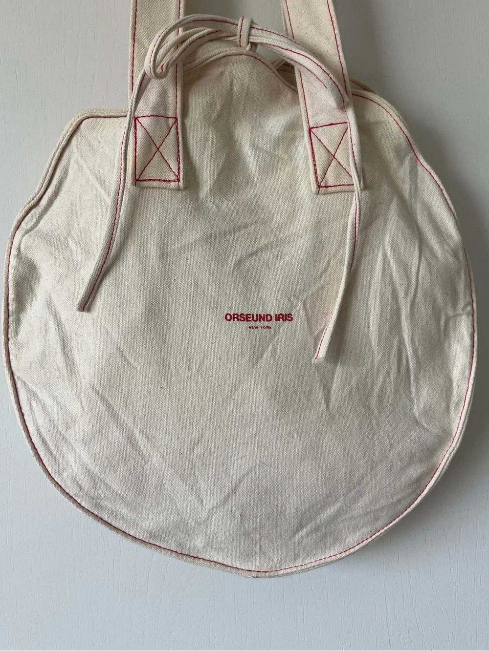 Orseund Iris Canvas Circle Tote - 1st Gen (discontinued style)